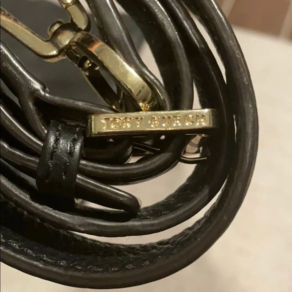 Tory Burch Black Leather Crossbody Bag